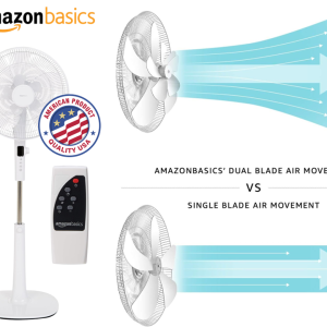 AMAZON BASICS VENTILADOR 12 VELOCIDADES